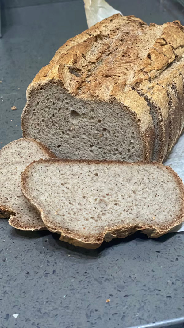 Amana Loaf- Sourdough Gluten Free Buckwheat Loaf